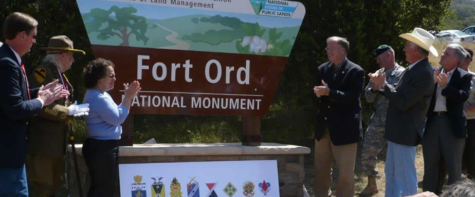 Fort Ord National Monument dedication